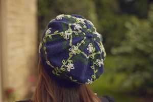 Petals And Plaid Hat